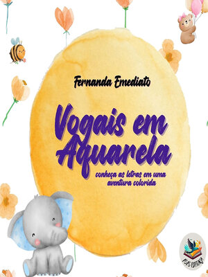 cover image of Vogais em aquarela
